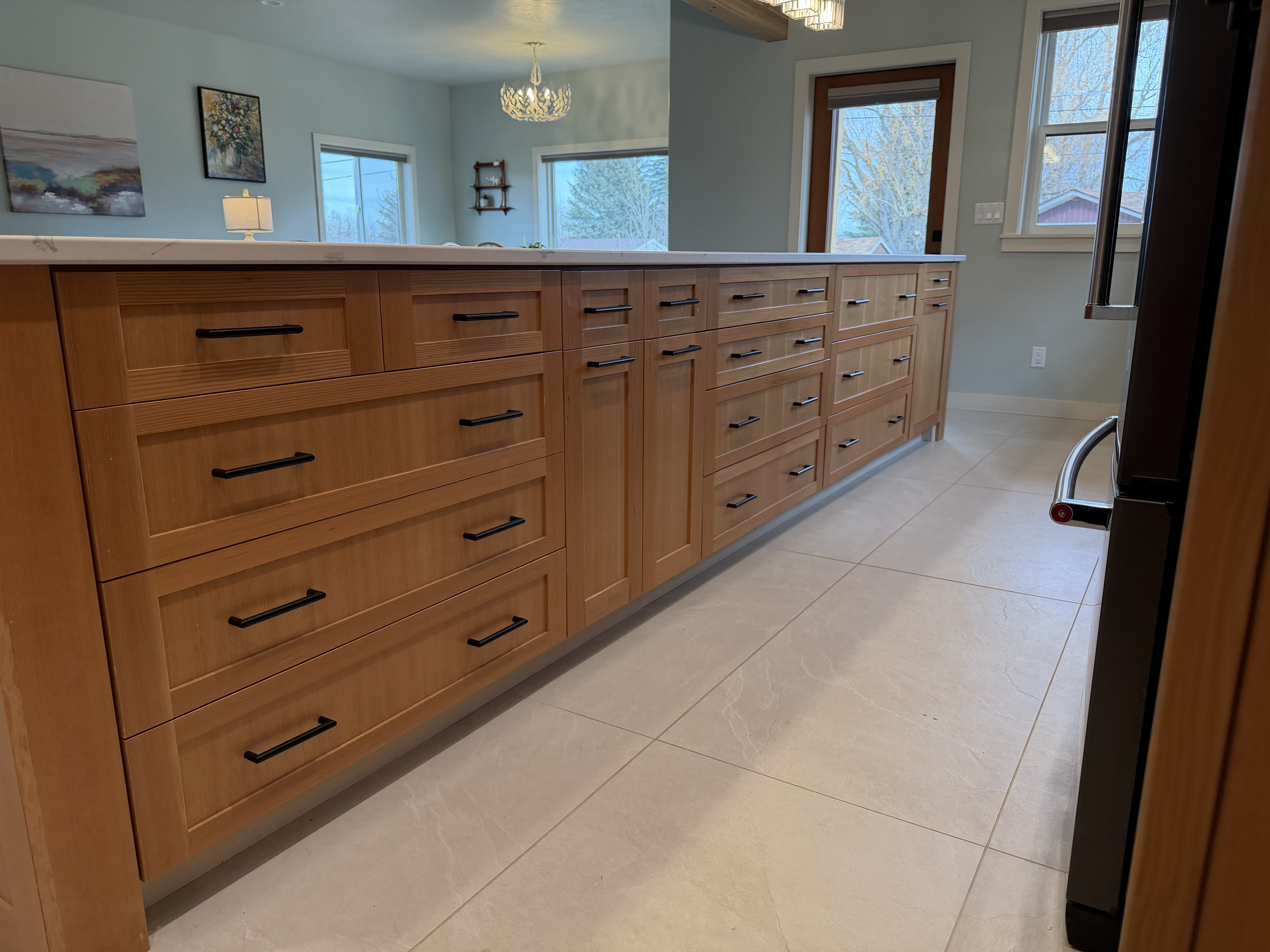 Custom Residential Kitchen Cabinets